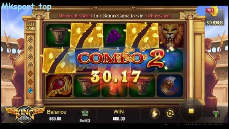 Khám phá slot Đế chế vàng tại Mk sport