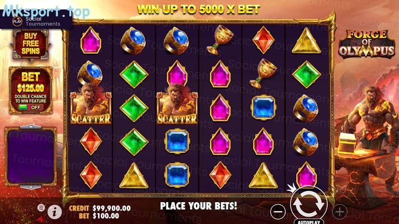 Hướng dẫn người mới tham gia slot Vị Thần Zeus tại Mk sport